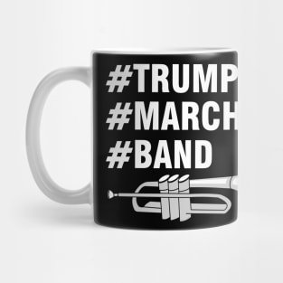 Trumpet Marching Band Mug